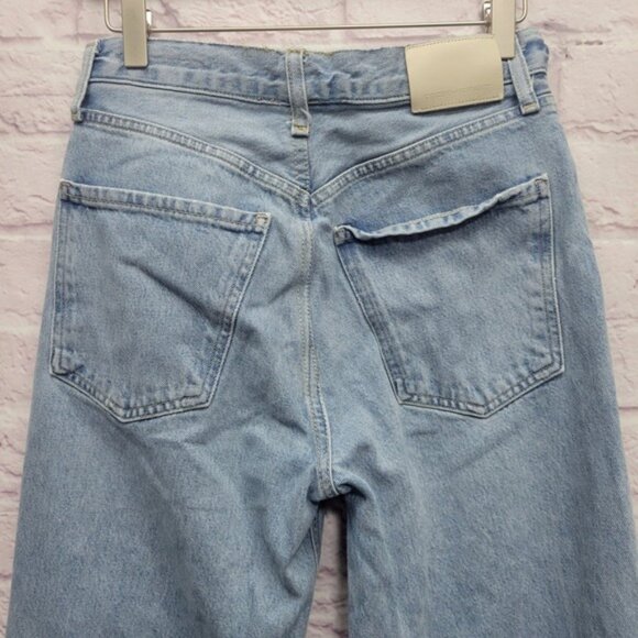 Citizens of Humanity Paloma Baggy Wide Leg Jeans Size 25 Chalice Blue High Rise - Picture 5 of 9